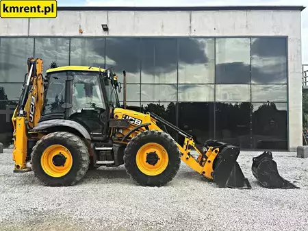 Starre graaflaadcombinaties 2016 JCB 4CX KOPARKO-ŁADOWARKA 2016R | CAT 444, 434, NEW HOLLAND 115, CAS (3)