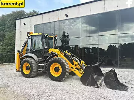 Starre graaflaadcombinaties 2016 JCB 4CX KOPARKO-ŁADOWARKA 2016R | CAT 444, 434, NEW HOLLAND 115, CAS (5)
