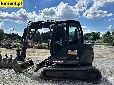 Minigraafmachines 2022 Mecalac 6 MCR MINI-KOPARKA 2022R. MTH:3855 | 8 MCR JCB 8055 8050 55 Z 51 (19)
