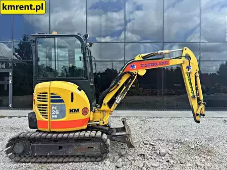 Minibagry 2021 Komatsu PC 26 MR-3 (2)