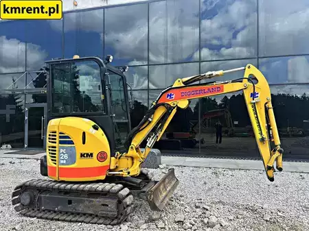 Minibagry 2021 Komatsu PC 26 MR-3 (3)