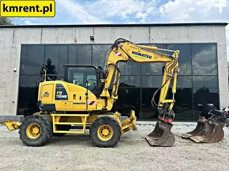 Mobilní bagry 2017 Komatsu PW 118 (1)