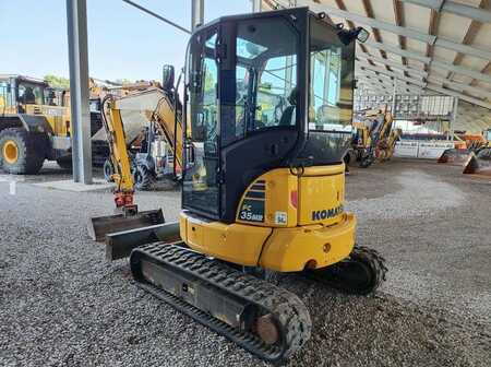 Mini pelle 2017 Komatsu PC35MR-5 (1)