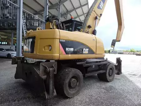 Escavadora de rastos 2010 Caterpillar M318D MH (2)
