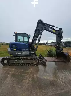 mini escavadeira 2016 Volvo ECR88D (1)