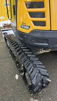 Mini pelle 2021 Sany SY35U komplett mit SW und 3 Löffeln (4)