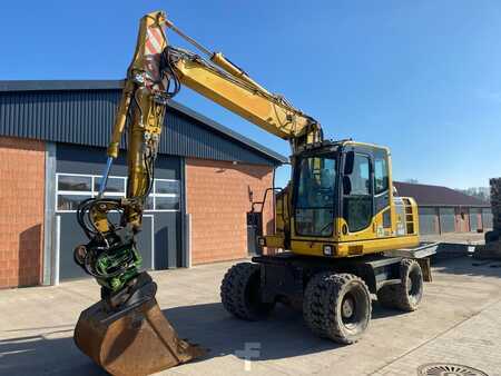 Mobilbagger 2011 Komatsu PW 148-8 Tiltrotator (1)