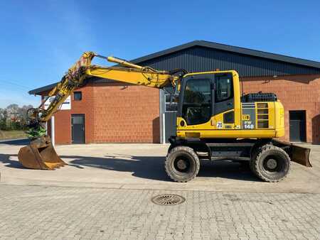 Mobilbagger 2011 Komatsu PW 148-8 Tiltrotator (2)