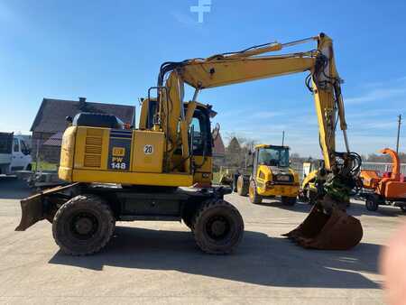 Mobilbagger 2011 Komatsu PW 148-8 Tiltrotator (3)