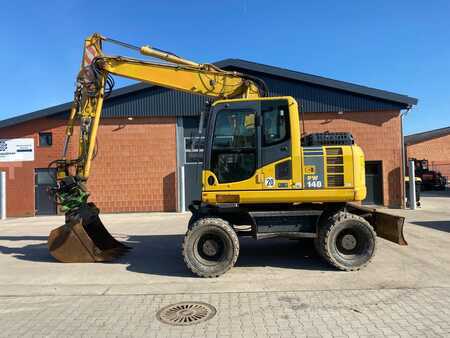 Mobilbagger 2011 Komatsu PW 148-8 Tiltrotator (7)