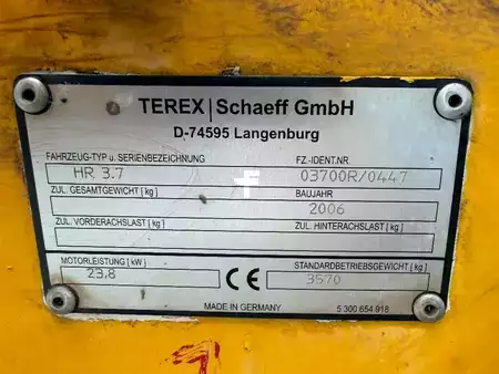 Mini Escavatori 2006 Terex HR 3.7 TC35 HR16 (12)