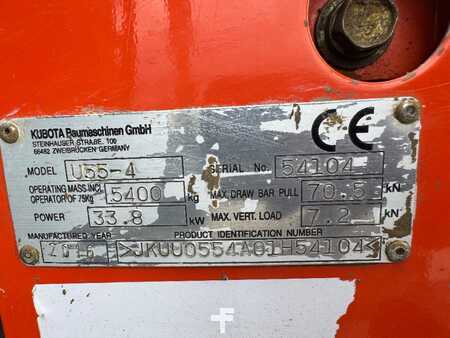 Minibagger 2016 Kubota U 55-4 (18)