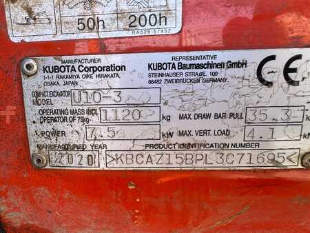 Minigraafmachines 2020 Kubota U 10-3 (14)