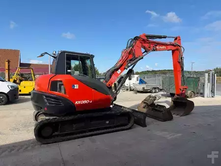 Kettenbagger 2014 Kubota KX 080-4 3piece Boom Verstellausleger A/C (4)