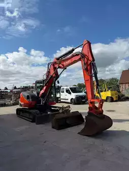 Kettenbagger 2014 Kubota KX 080-4 3piece Boom Verstellausleger A/C (5)