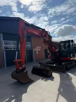 Kettenbagger 2014 Kubota KX 080-4 3piece Boom Verstellausleger A/C (7)