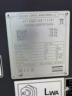Sonstige 2023 Atlas Copco E-Air H250 VSD Brand New (11)