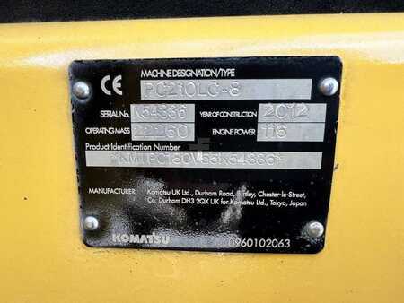 Kettenbagger 2012 Komatsu PC 210 LC-8 (9)