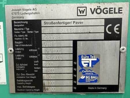 Kerékburkoló 2017 VÖGELE Super 1803-3i (9)