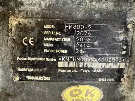 Knikdumpers 2006 Komatsu HM 300-2 (10)