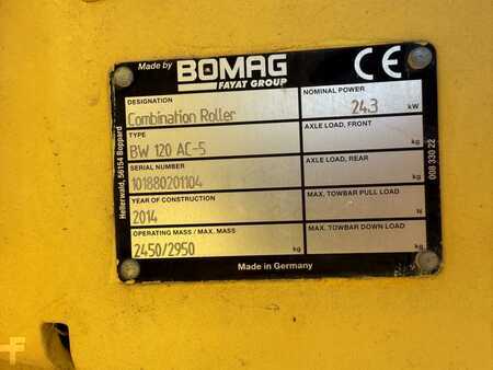 Compattatori misti 2014 BOMAG BW 120 AC-5 (8)