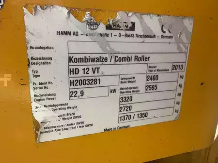 Kombiwalze 2013 Hamm HD 12 VT (8)