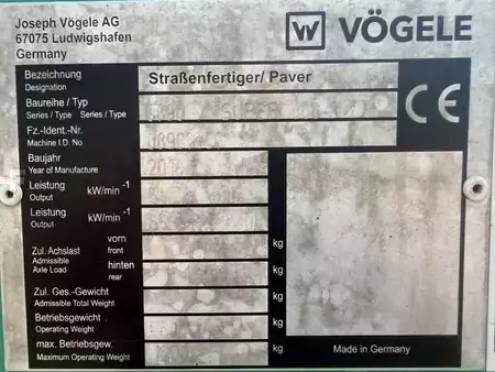 Rozściełacze kołowe 2018 VÖGELE Super 800-3i (9)