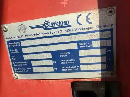 Cold recyclers 2011 WIRTGEN W 50 DC (9)