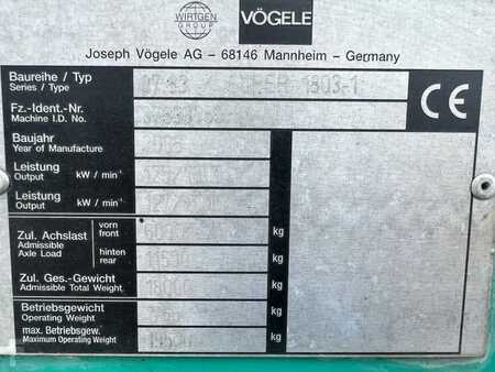 Hjulutläggare 2006 VÖGELE Super 1803-1 (7)