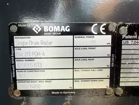 Komprimator 0 BOMAG BW 213 PDH-4 (7)