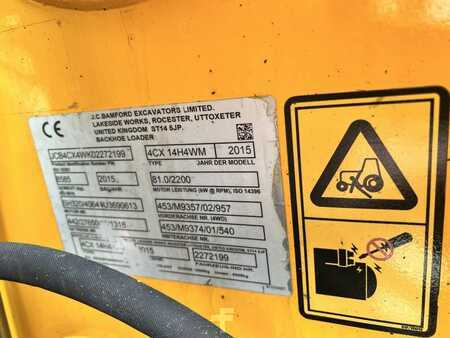 Rigid Backhoe Loader 2015 JCB 4 CX-SM (8)