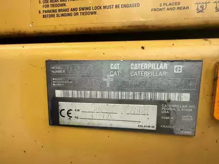 Mobil gravemaskin 2006 Caterpillar M 313 C (9)