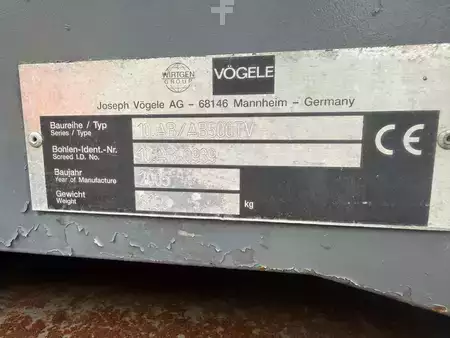 Wheeled pavers 2005 VÖGELE 10 AB500TV (8)