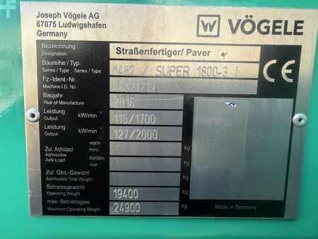 Finisseurs sur roues 2016 VÖGELE Super 1800-3 i (7)