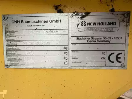 Grader 2012 New Holland Construction F 106.7 A (8)