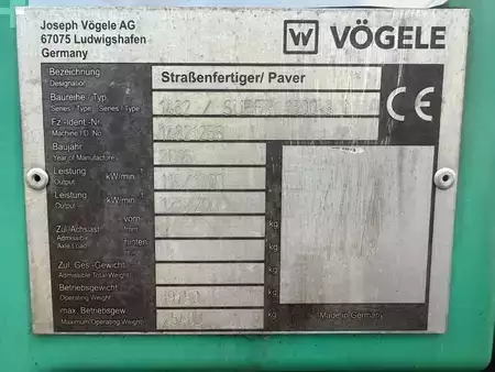VÖGELE Super 1800-3i
