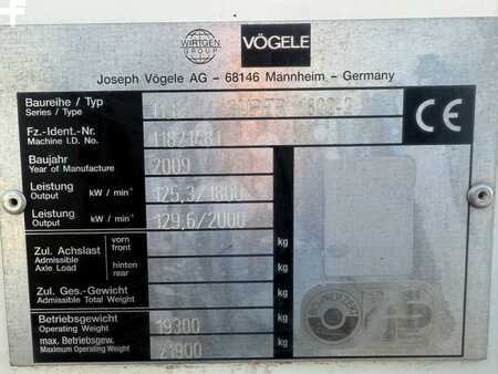 Hjulutläggare 2009 VÖGELE Super 1800-2 (8)