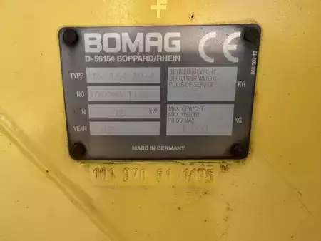 Tandemové válce 2006 BOMAG BW 154 AD-4AM (7)