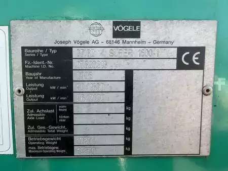 VÖGELE Super 1600-1