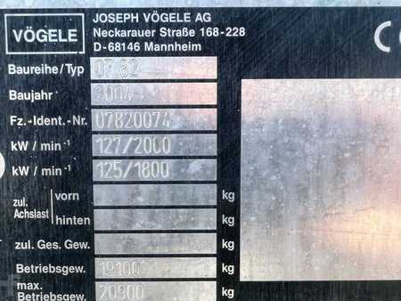 VÖGELE Super 1800-1 Typ: 07.82