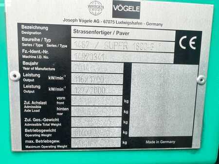 Finitrici gommate 2014 VÖGELE Super 1800-3i (7)