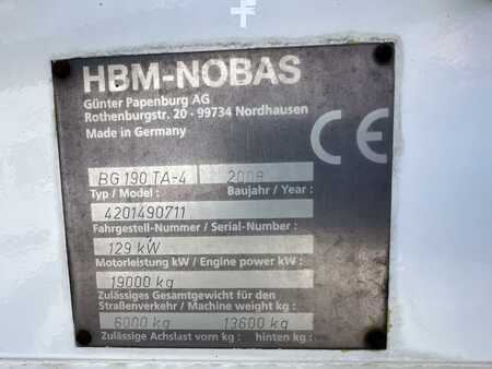 Graders 2008 HBM Bomag BG 190TA-4 (9)