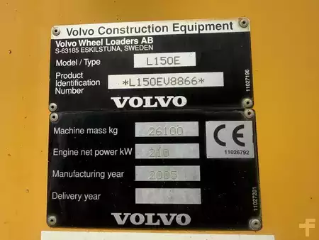 Pyöräkuormaajat 2005 Volvo L 150 E (7)