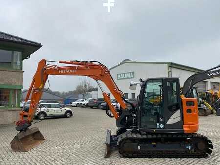 Escavatori cingolati 2021 Hitachi ZX 85 US B-6 MIETE / RENTAL (12002009) (1)