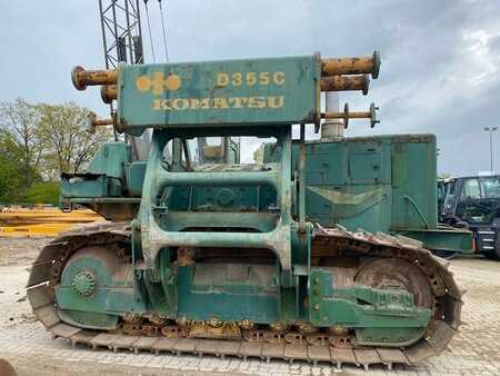 Pipe om sporet 1988 Komatsu D 355 C-3 Rückeraupe / Conveyor Shifter MIETE/RENT (8)