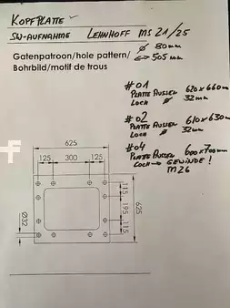 Implementos 0 [div] (5640) gebr. Anbauplatte MS 21/25 (10)