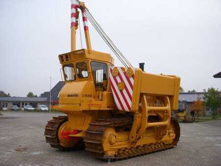 Rohrlegeraupe 1985 Komatsu D 155 C PIPELAYER 70 to MIETE / RENTAL(12000335) (4)