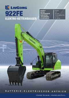 Rupsgraafmachines 2025 LiuGong 922 FE vollelektrisch, 24.100 kg (1)