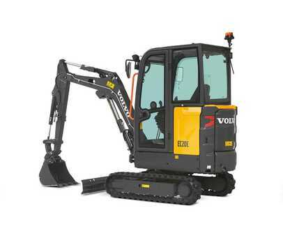 Minikaivinkoneet 2023 Volvo EC 20 E MIETE / RENTAL (1)