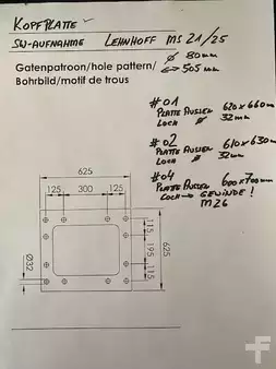 Implementos 0 [div] (5637) gebr. Anbauplatte MS 21/25 (10)